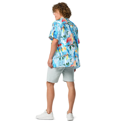 Mosaic PRROT Cabana Shirt: A Tapestry of Tropical Elegance